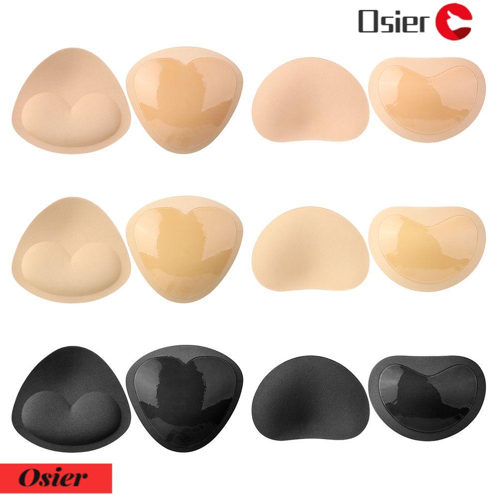 Osier✿ Miếng Dán Ngực Bằng Silicone Thoáng Khí Tự Dính Cho Đồ Bơi
