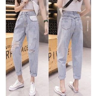 QUẦN BAGGY JEAN NỮ MẪU MỚI CỰC HOT HÀNG QUẢNG CHÂU CÓ HÌNH THẬT