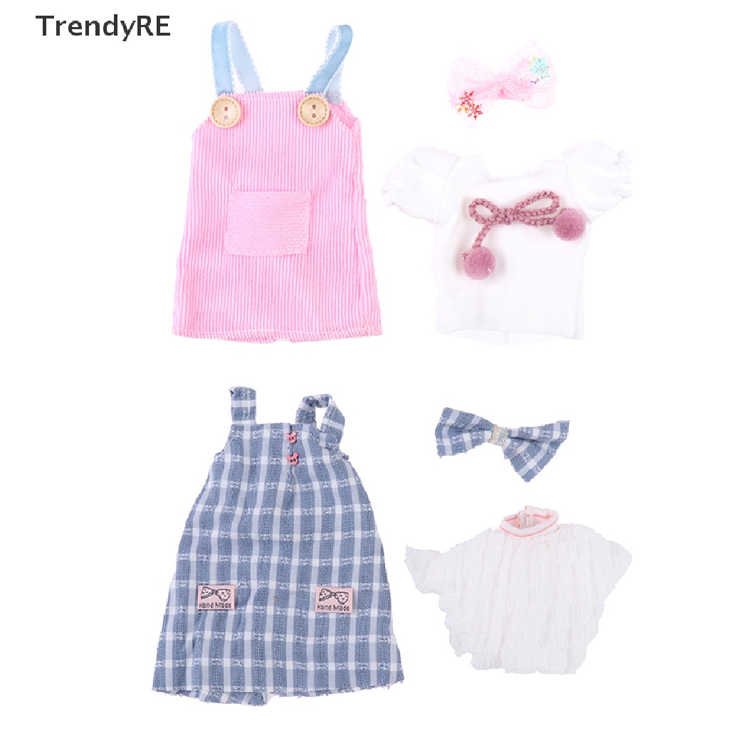 Búp Bê BJD 30cm Mặc Quần Áo 6 Điểm Xinh Xắn Thời Trang Xuân Hè