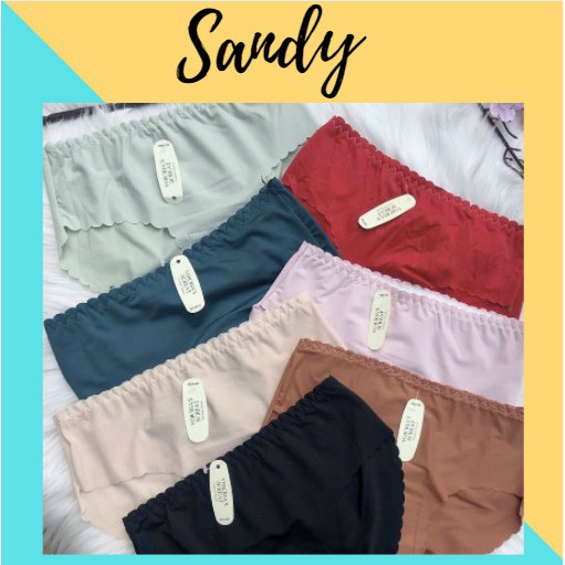 Quần lót đúc su🍓🍓FREESHIP🍓🍓quần chíp thun lạnh siêu nhẹ-viền lượn sóng-không viền-vải mỏng thông hơi QL5