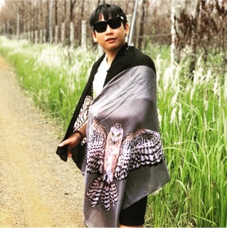 Khăn choàng boho hình đại bàng siêu chất
