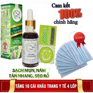 Cải Thiện Mụn, Thâm Nám, Tàn Nhang, Rỗ Tái Tạo Da Sắc Mộc Thiên hàng chuẩn bán Sỉ