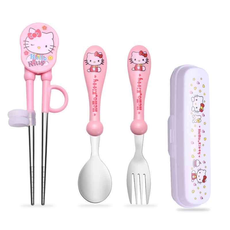 Bộ Muỗng Đũa Nĩa Tập Ăn Cho Bé