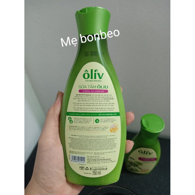 Sữa Tắm Oliv Dưỡng Da Provence Olive Shower Cream 650ml