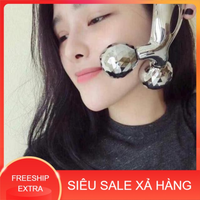 Lăn mặt masage 3D