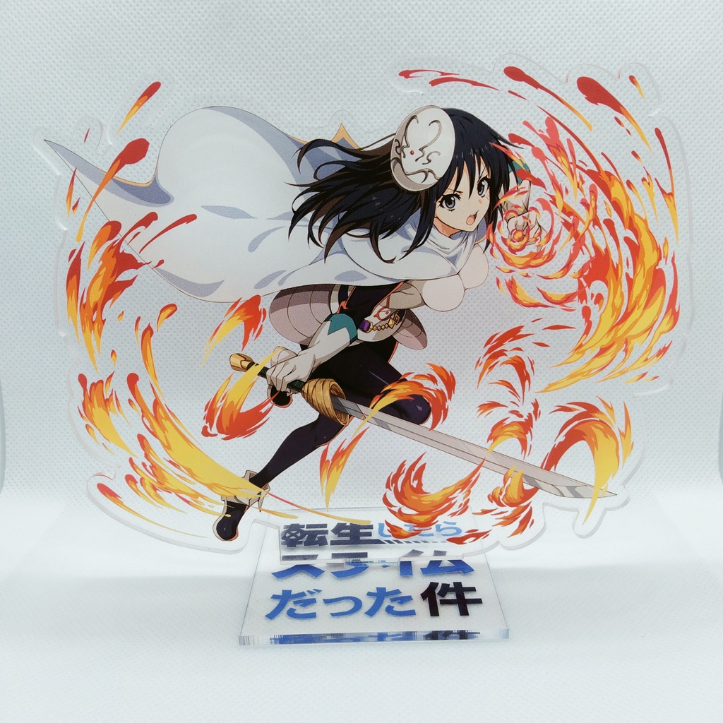 Standee Chuyển Sinh Thành Slime, mô hình Rimuru,anime Tensei Shitara Slime Datta Ken, nhân vật Rimuru Tempest