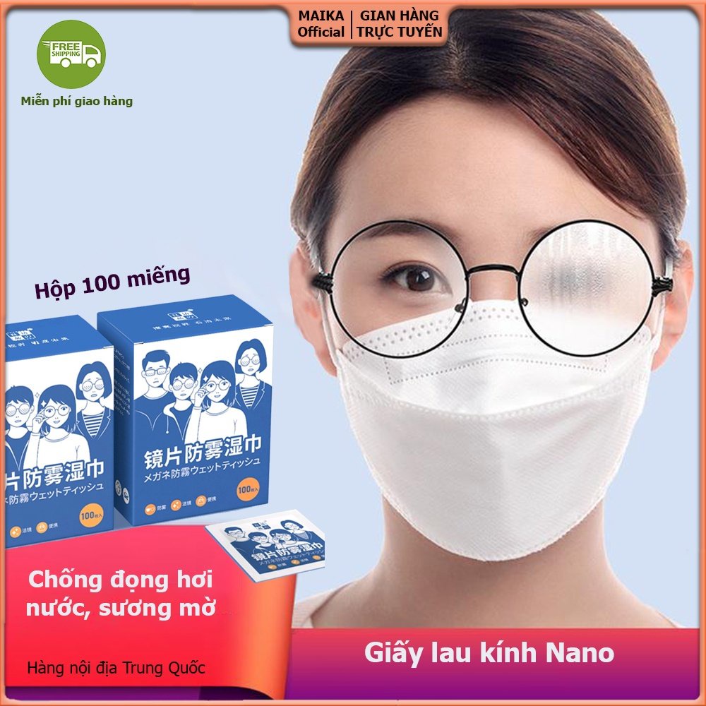 Khăn Lau Kính Chống Bám Hơi Nước Z004 Khăn Lau Kính Nano Làm Sạch Kính, Bảo Vệ Kính