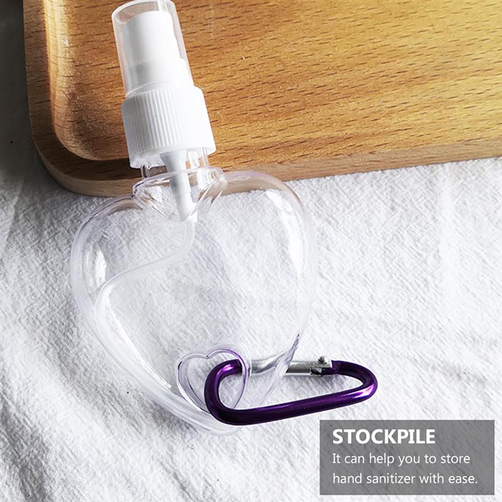 Epoch Chai Đựng Nước Rửa Tay Dạng Xịt Bằng Nhựa Trong Suốt Có Thể Tái Sử Dụng