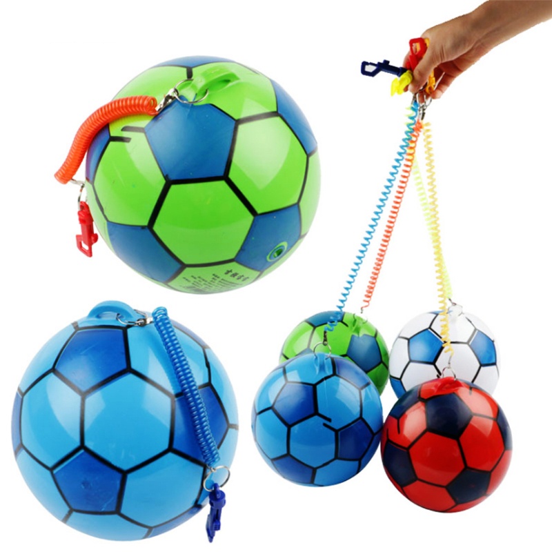 Set 8 Quả Bóng Đá Mini Bằng Cao Su Bơm Hơi Vui Nhộn Cho Bé