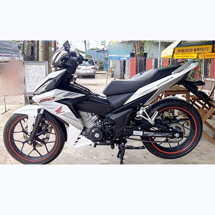 Tem đẹp nổi xe Honda WINNER màu trắng - ddt