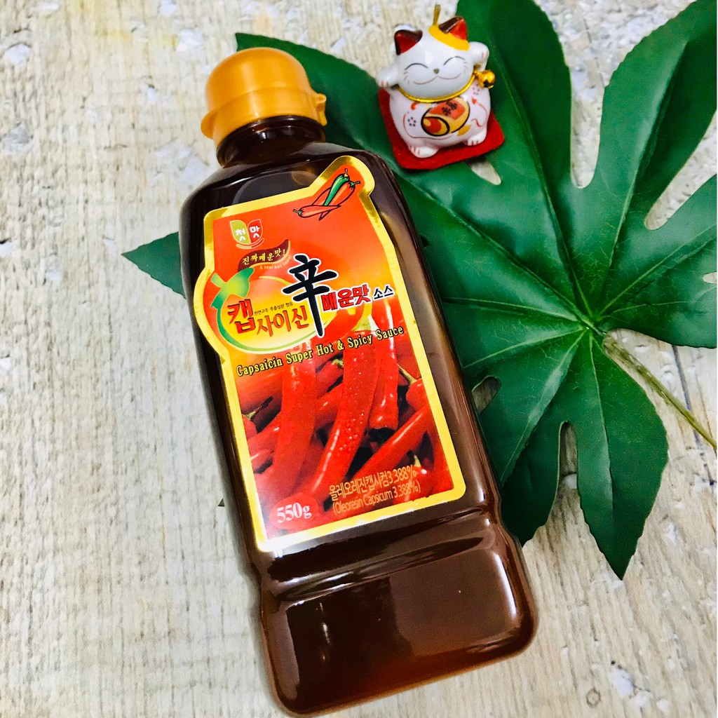 Tinh dầu ớt Hàn Quốc 550ml