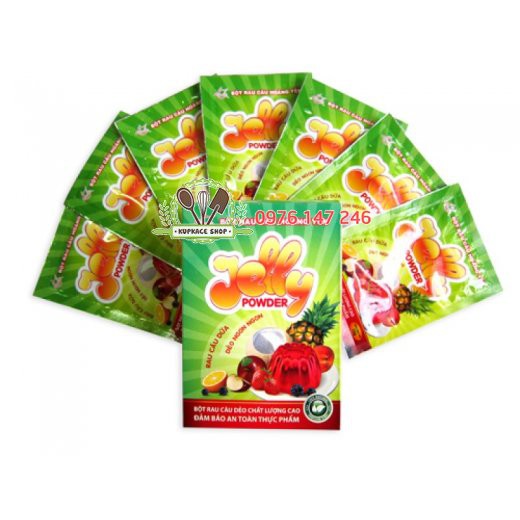 Thạch rau câu jelly Hoàng Yến- GÓI 10gr