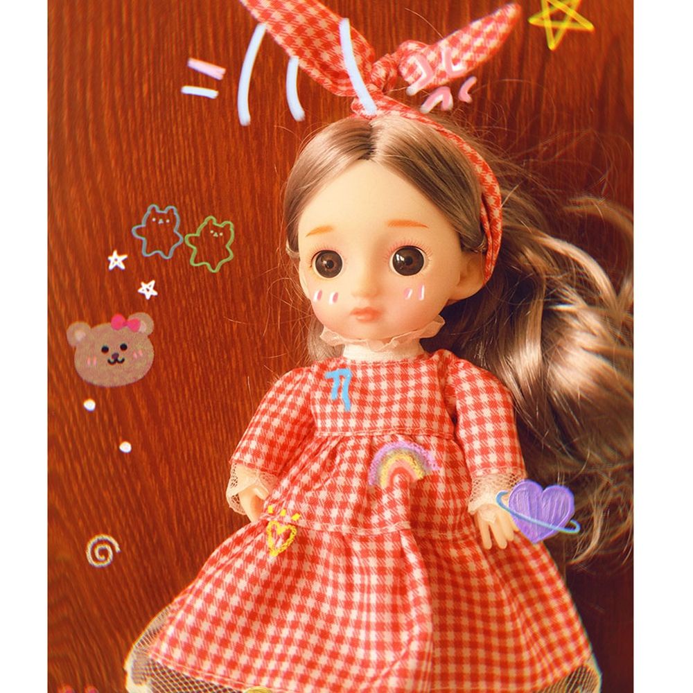 Quần áo tùy chọn cho búp bê 16~17cm Obitsu 11 Ob11 19 mẫu tỉ lệ 1/12