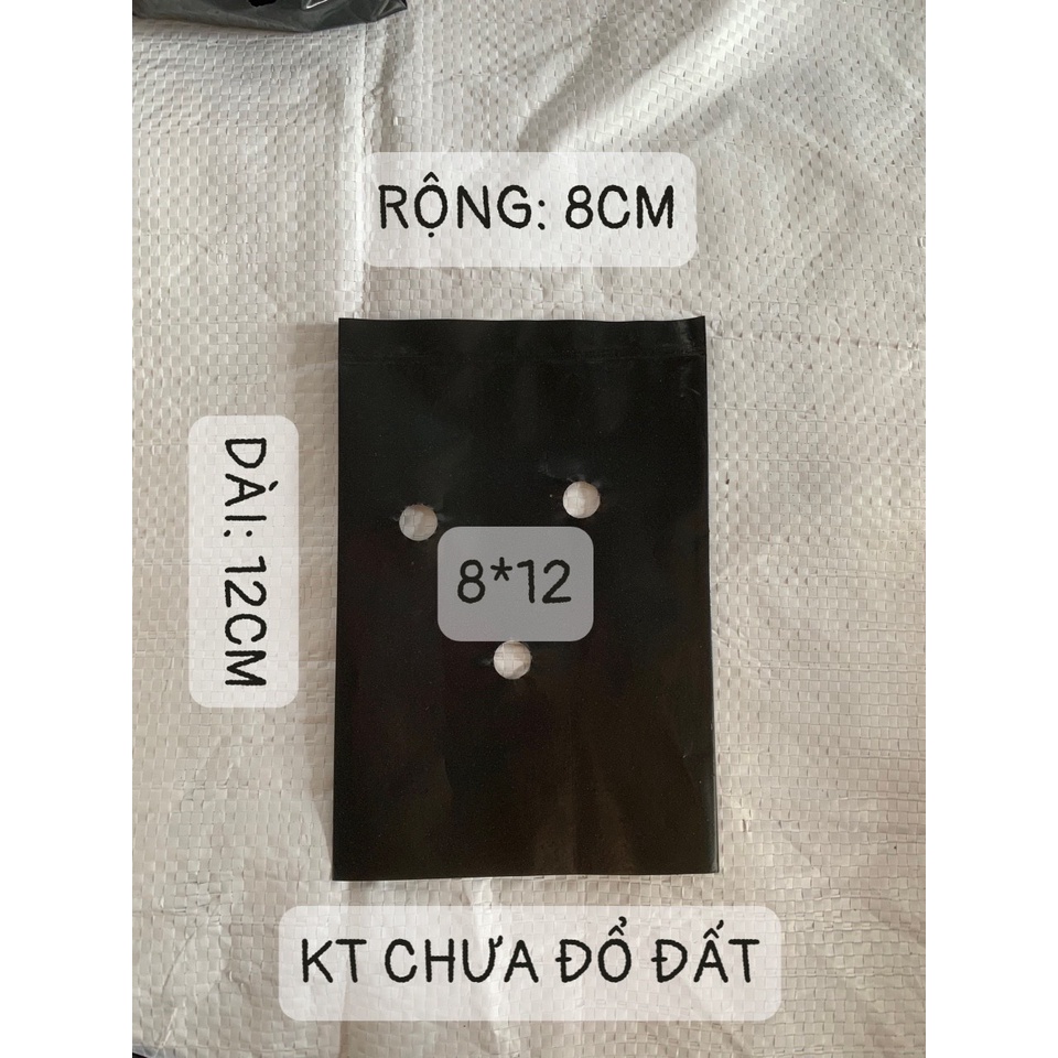 TÚI ƯƠM CÂY 8x12 (BỘT KÍCH RỄ MẦM,BẠT CHỐNG CỎ,KEO LIỀN SẸO ,BẦU ƯƠM V6)