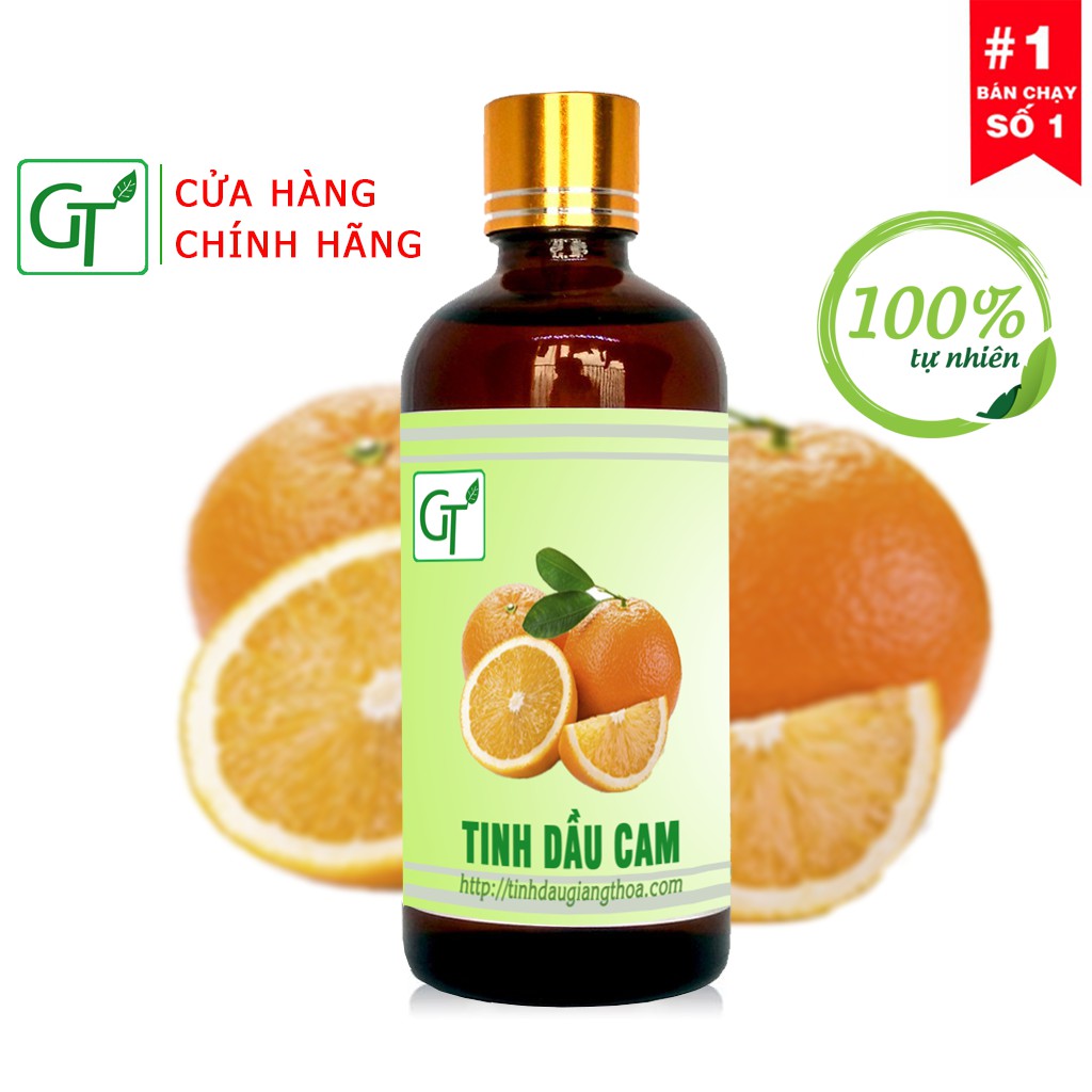 Tinh dầu cam 💞FREESHIP💞 Tinh dầu Cam Ngọt Nguyên Chất Xông Phòng, Chăm sóc da, Thơm Ngọt