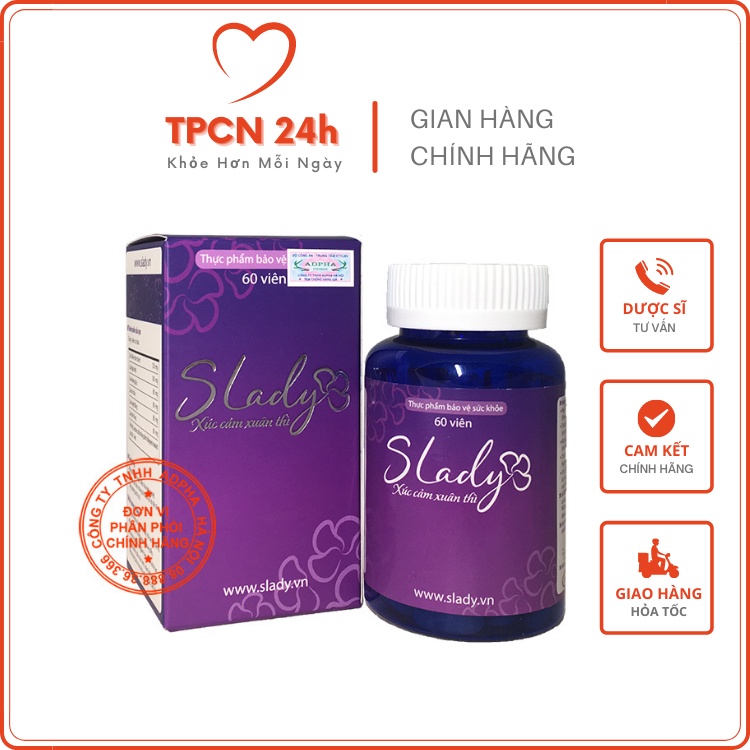 SLADY - Hết khô hạn ngay từ hộp đầu tiên