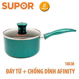 Nồi chống dính đáy từ Supor 18cm - quánh quấy bột chống dính