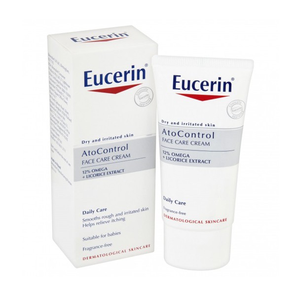 Kem Dưỡng Da Giảm Viêm Ngứa Eucerin Atocontrol Face Care Cream  50ml