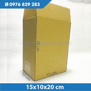 Combo 50 hộp carton, hộp ship cod v006 15x10x20 cm