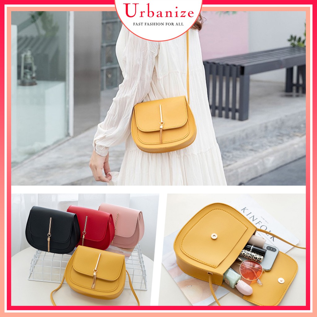Túi đeo chéo nữ mini bán nguyệt style Hàn Urbanize - TXMN10