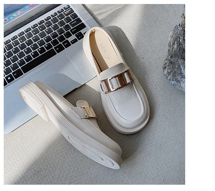 Giày Lười Bằng Da Phong Cách Trẻ Trung Thanh Lịch Dành Cho Nữ | BigBuy360 - bigbuy360.vn