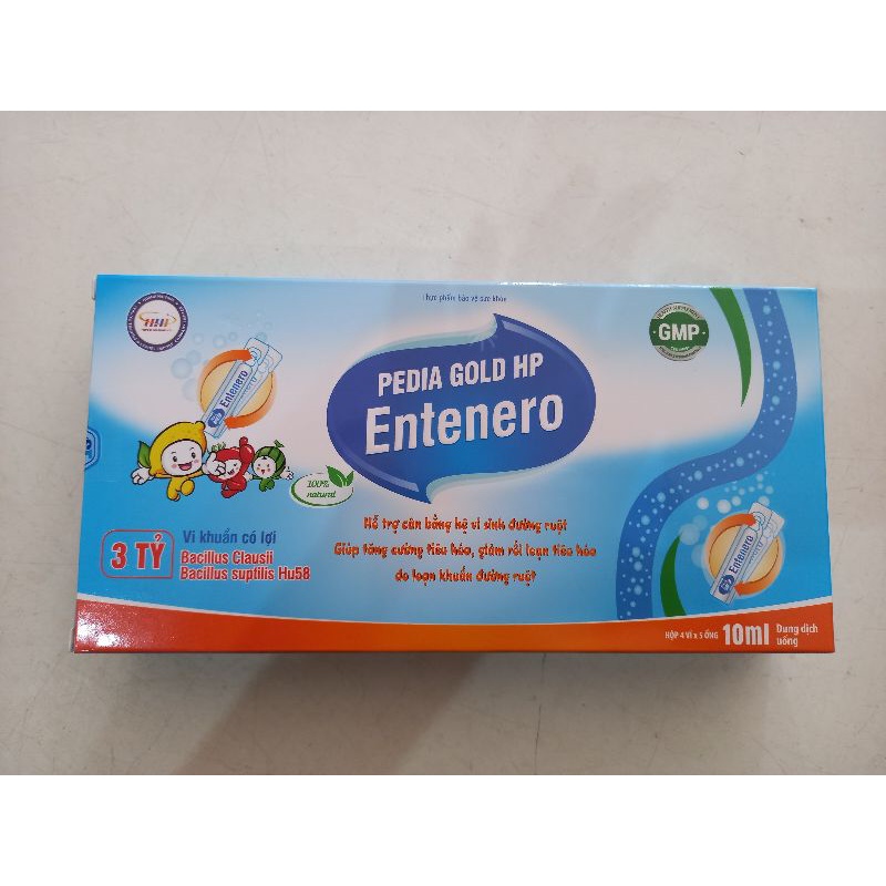 Pedia Gold HP Entenero Bổ sung vi khuẩn có lợi cho đường ruột