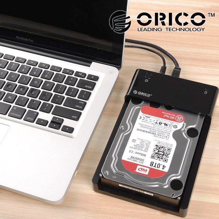 Đế cắm ổ cứng SATA USB3.0 Orico 6518US3 - DK17
