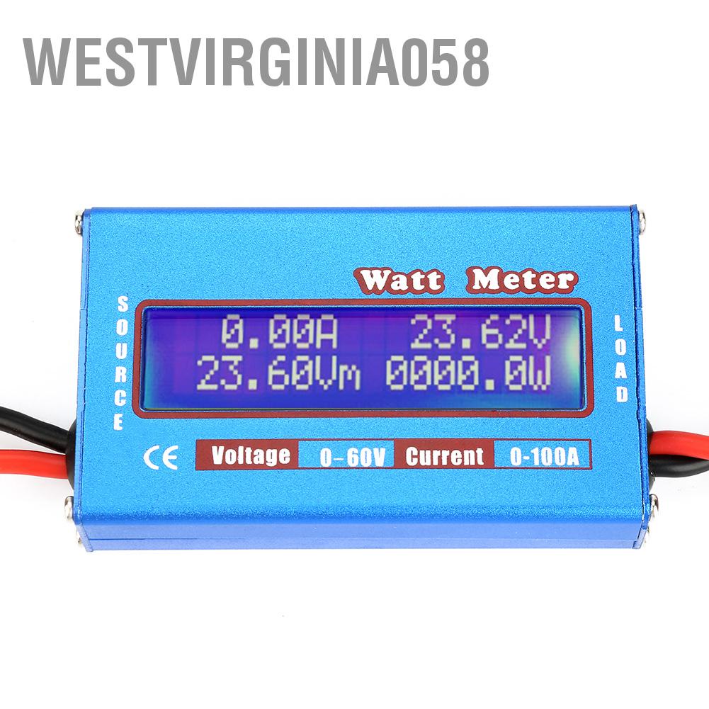 Có thể bán buôn 0-100A 0-60V Máy phân tích nguồn DC chính xác cao Công cụ đo năng lượng Watt Volt Amp Westvirginia058 Hàng giao ngay