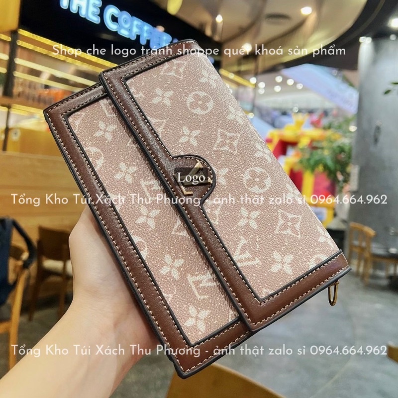 Túi đeo chéo, đeo vai nữ hoạ tiết hoa eo vỳ dáng ngang dây bản to siêu xinh (hàng chuẩn ảnh)
