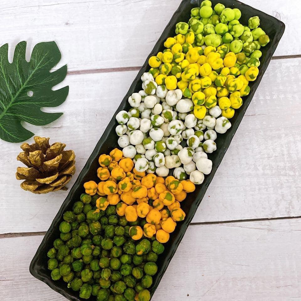 Đậu hà lan mix 5 vị 450g Lê Hải, tỏi ớt, wasabi, sữa, phô mai, sầu riêng | BigBuy360 - bigbuy360.vn