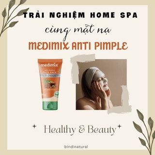 Mặt nạ sạch sâu Medimix Anti Pimple Face Pack 150ml