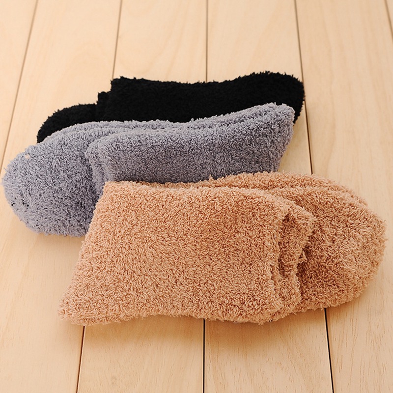 Vớ Len Cashmere Dày Giữ Ấm Mùa Đông