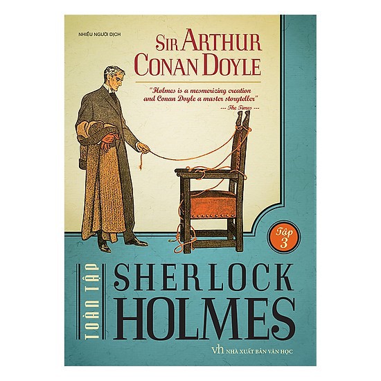 Sách - Trọn Bộ 3 Tập Sherlock Holmes Toàn Tập (Tái Bản)