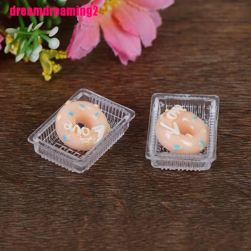 Bộ 2 Khay Đựng Thức Ăn Tỉ Lệ 1: 12 Trang Trí Nhà Búp Bê
