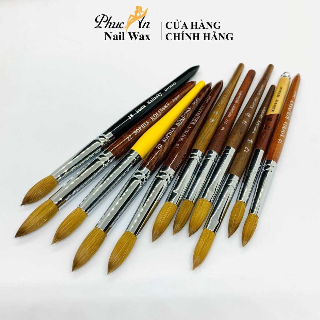 Cọ đắp cao cấp hàng chính hãng Đức,Nhật.