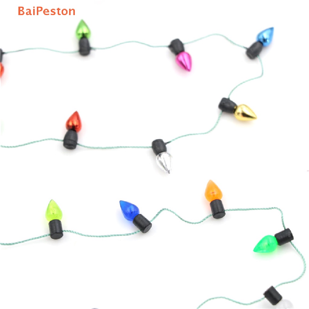 [BaiPeston] Dây Đèn Led Nhiều Màu 1m Trang Trí Nhà Búp Bê