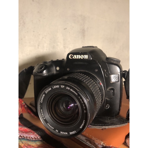 Máy ảnh Canon 30D lens 28-80, đầy đủ phụ kiện (pass, thanh lý)
