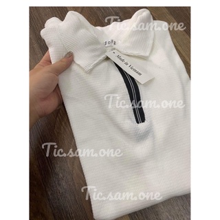 N E W VÁY POLO KHÓA ZIP XỐP