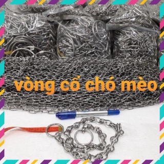 Thú Y. Vòng cổ inox chó mèo