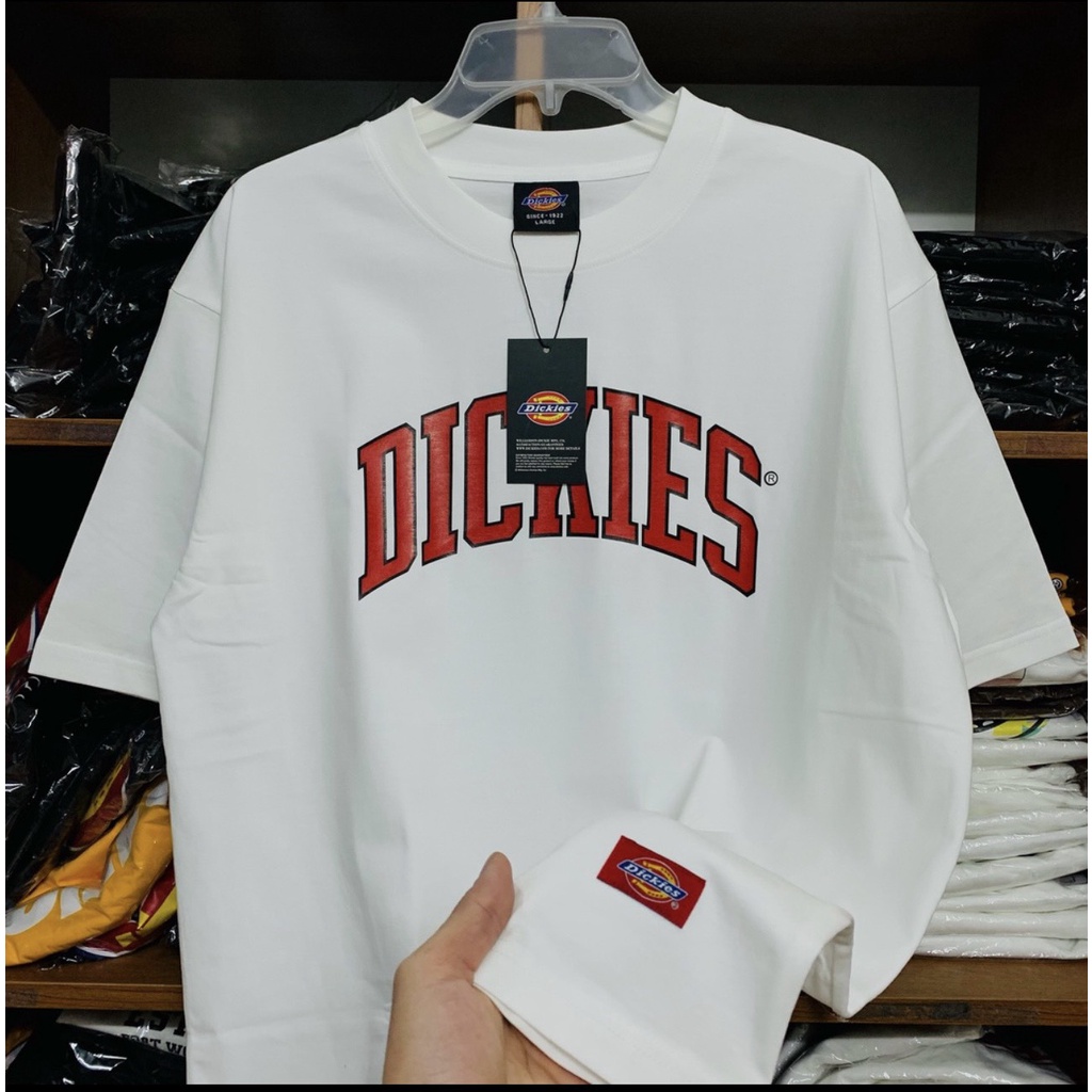 Áo thun DICKIES CONG ĐỎ YGGENZ shop , Áo thun unisex nam nữ from rộng oversize chất liệu cotton 100%