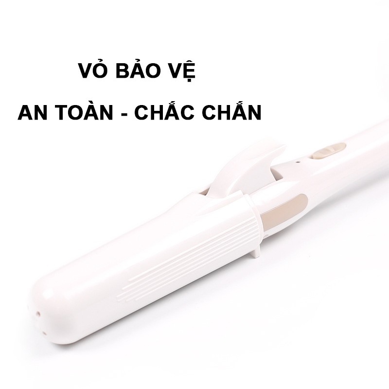 Máy Duỗi Tóc - Máy Uốn Tóc Đa Năng 2in1 Kèm Vỏ Bảo Vệ Cao Cấp