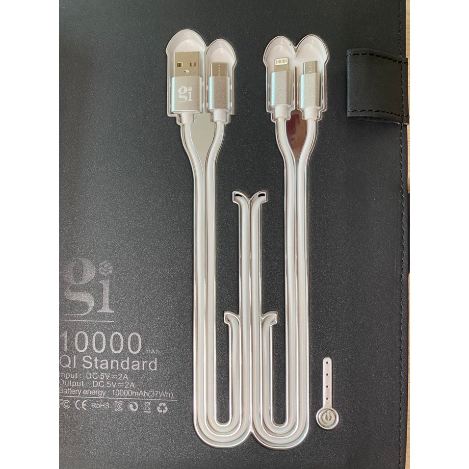 SỔ CÔNG NGHỆ TÍCH HỢP VÂN TAY BẢO MẬT, SẠC DỰ PHÒNG 10.000MAH, USB 16GB, HỖ TRỢ SẠC KHÔNG DÂY. LÀM LED SÁNG TÊN RIÊNG.