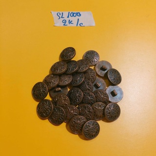 5 Nút áo,khuy áo,cúc áo sao nhiều cánh (phụ kiện may vá, trang trí quần áo,Handmade,DIY)