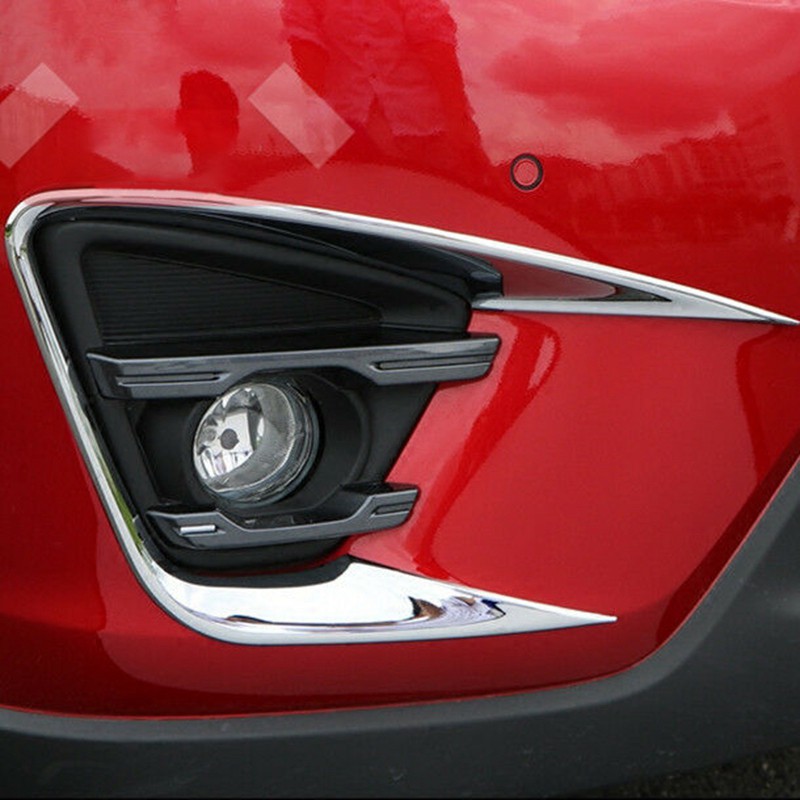 Phụ Kiện Trang Trí Đèn Sương Mù Cho Xe Ô Tô Mazda Cx-5 Cx5 2015 2016 2017
