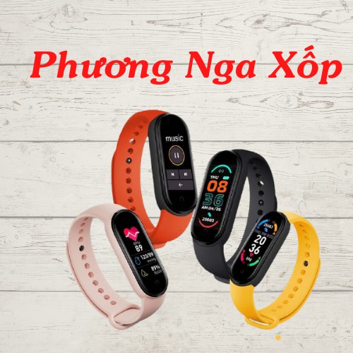 Đồng hồ thông minh M6, vòng tay theo dõi sức khoẻ