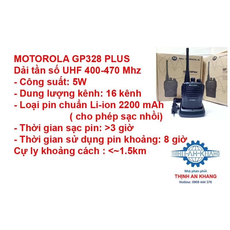 Bộ đàm Motorola GP328 Plus