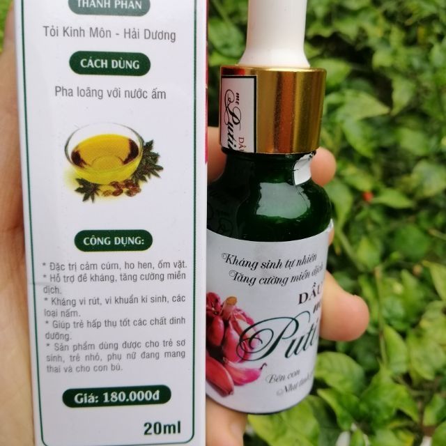 Tinh dầu tỏi puttin lọ 30ml