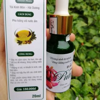 Tinh dầu tỏi puttin lọ 30ml