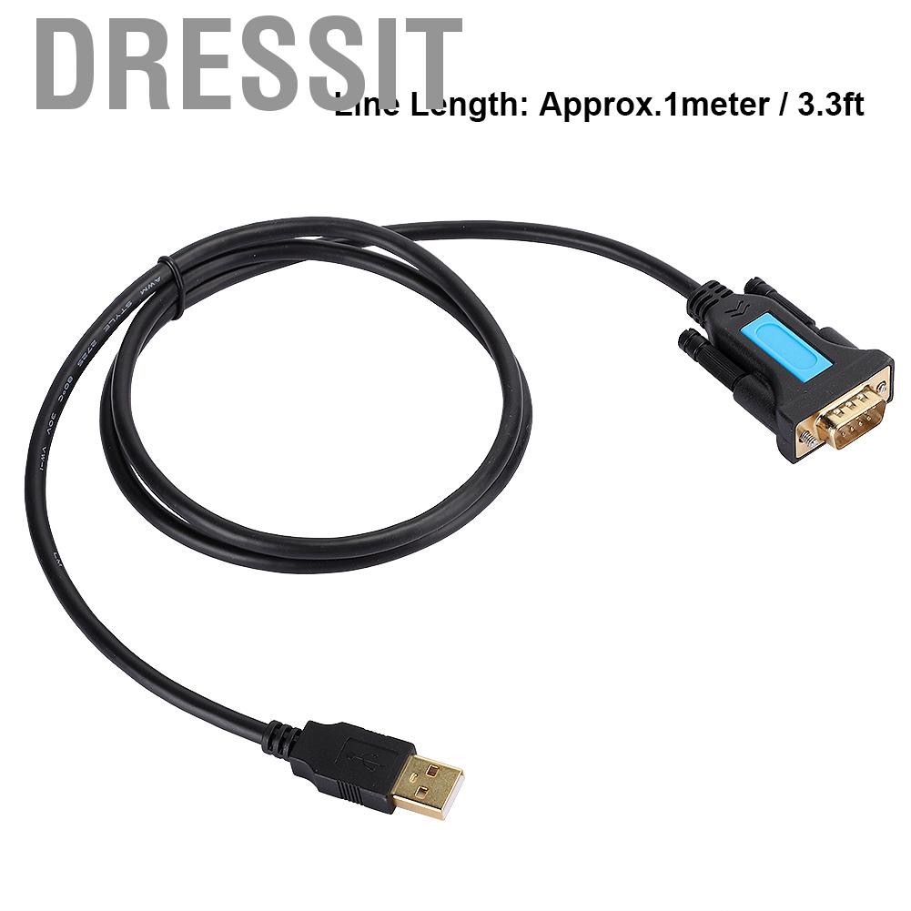 Cáp Truyền Dữ Liệu Usb Sang Rs232 Với Đầu Nối Db9 Isdn