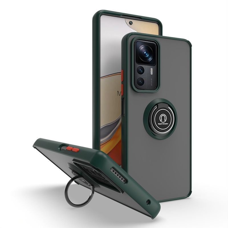Ốp Điện Thoại Chống Sốc Có Nhẫn Đỡ Từ Tính Cho Xiaomi 12T Pro 5G 12Pro Phone Case Xiaomi12T Mi 12T 5G Redmi K50Ultra K50 Ultra Lưng